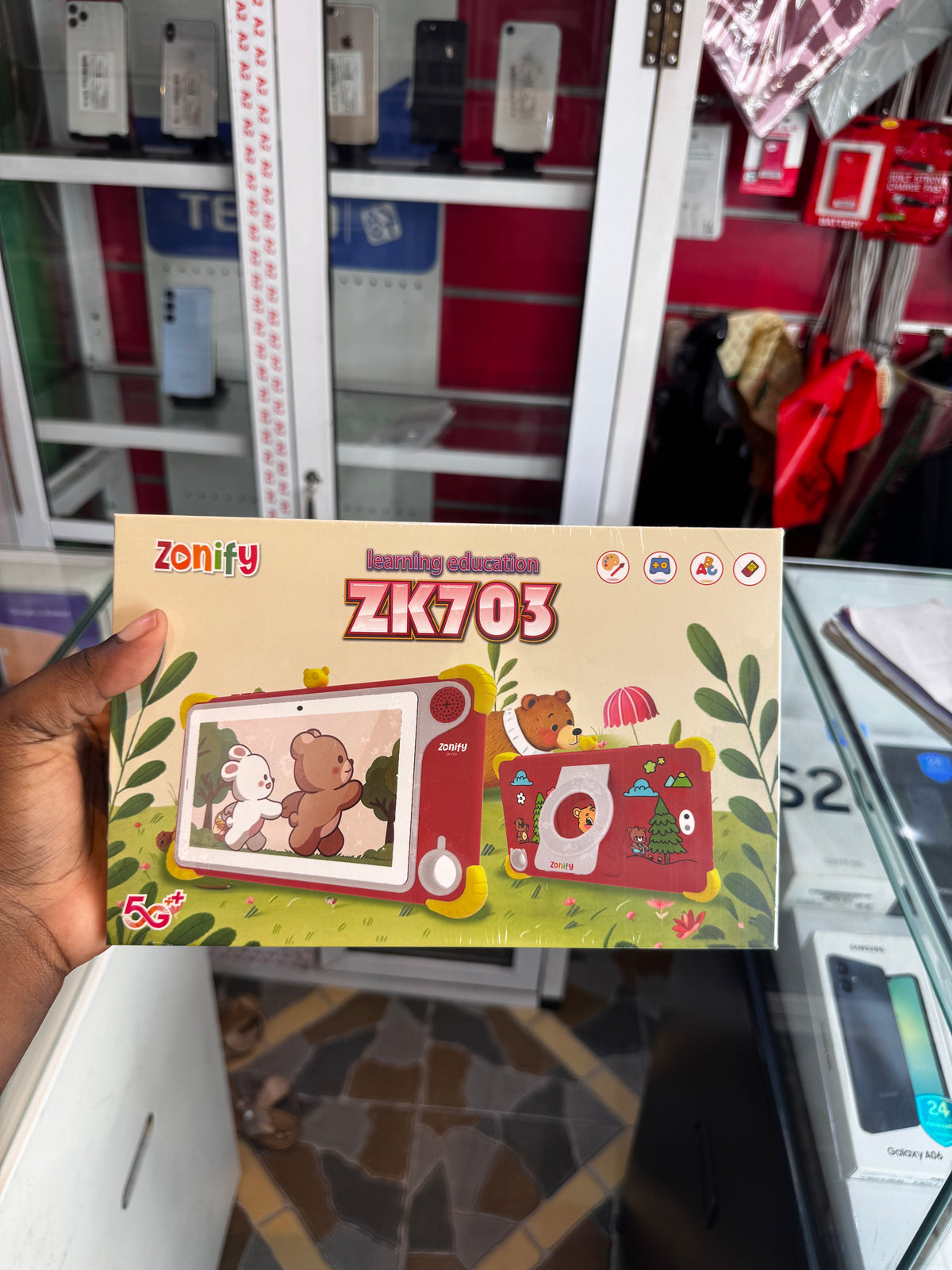 Zonify Kids tab
