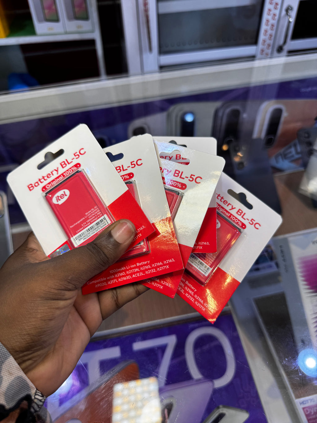 Original small yam battery