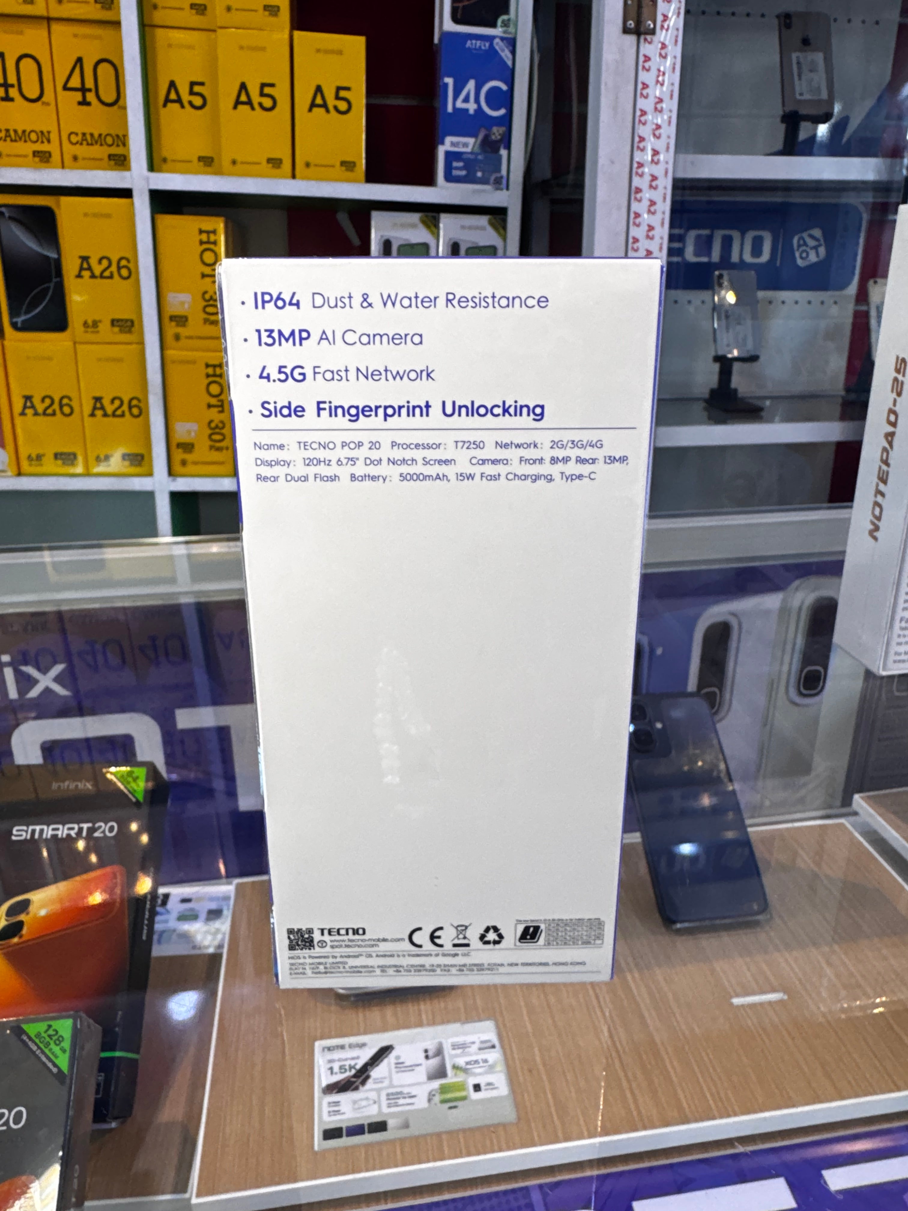 Tecno Pop 20